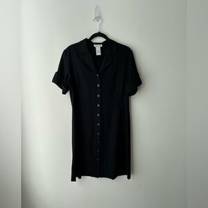 Vintage 100% silk Button-Up Women's dress shirt